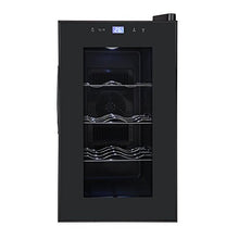 Qlima FWK 1608 Sistema per Il Raffreddamento del Vino, Nero