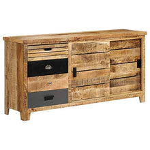 FAMIROSA Credenza in Legno Massello di Mango 160x40x80 cm