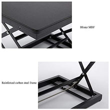 GaoF Tavolo per Laptop in Piedi, Supporto per banco da Lavoro per Tavolo elevabile per Computer Desktop, Display alternato Seduto
