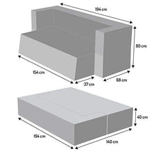 Baldiflex Divano Letto 2 Posti Modello Praticho in Poliuretano e Memory Foam, Rivestimento Sfoderabile e Lavabile, Colore Verde Oliva - Arredi Casa