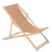 GreenBlue K05 - Sedia a Sdraio Sedia a Sdraio Pieghevole, Marrone, 118 x 59 x 8 cm