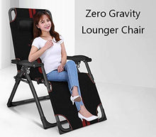FACAZ Sedia a Sdraio a gravit脿 Zero, terrazza Pieghevole Regolabile per Esterni Comoda Sdraio Extra Ampia Sedia a Sdraio da Patio