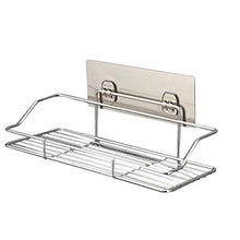 OUNONA portasapone Doccia Mensole Doccia Mensole da Bagno Cucina in Acciaio Inox (L)