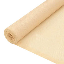 vidaXL Rete per Privacy in HDPE 1,5x10 m Beige Tenda Sole Frangivento Laterale
