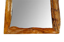 WINDALF Hobbit - Specchio da parete Aurora 110 cm, in legno di radice