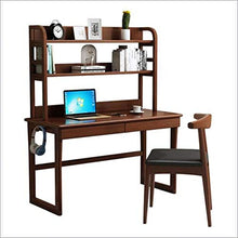 JINPENGRAN Scrivania con Bookshelf combinata Semplice Studentesco Studentesco scrivania scrivania,1200mm