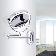 Specchio Home 10X Montaggio a Parete ingrandimento 2-Face Touch Dimbolenza LED LED Vanity Bagno 360 ° Girevole