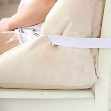 Cuscino Spesso Sedia con Schienale per L'Ufficio Auto Poltrona Sospesa da Giardino Sedia Dondolo Amaca Beige 48X52CM