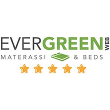 EVERGREENWEB Migliore Coppia Cuscini in Fiocco Memory Foam Cervicale 40x70 cm Tessuto Imbottito Traspirante, 2 Guanciali per Dormire, Cuscini per Rilassare Il Collo Adatti a Tutti Materassi e Letti