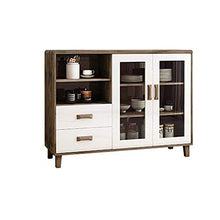 COUYY Credenza Moderna Minimalista di Grande capacità Governo del Vino Multi-Function One Contro Il Muro della Cucina della casa Armadio Magazzino Armadio,120 * 39.5 * 90cm