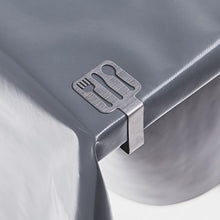 haga-wohnideen.de - 4 mollette per tovaglia, colore bianco