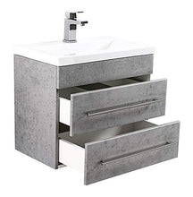 Mobile bagno Mars 600 SlimLine grigio cemento