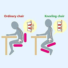 ASDF Sedia Ergonomica Ginocchio, Sedie Postura Ginocchio Regolabili Altezza, Prevenzione della Miopia Gobbo, per Giochi Computer, per Casa Dell'ufficio