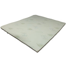 DORMIDEA Sibilla Blu - Topper in Memory - Fodera Elasticizzata con Zip - Misure 150X190 H4,5