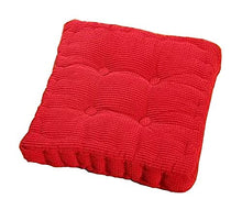 XHNXHN - Cuscino quadrato per sedia da pavimento, colore: Rosso