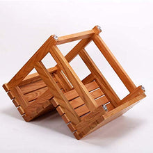 IAIZI Cedar Passo Sgabello in Legno Vasca da Bagno Sgabello a 3 Strati Pedale 3-Step Scala Scala a pioli Bovindo Scala Bagno Passo con Mat (Color : Wood Color)