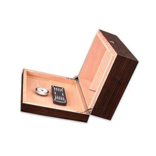 CLJ-LJ Ebano Legno Cigar Box Legno di Cedro humidor Regalo Storage Box Fumare
