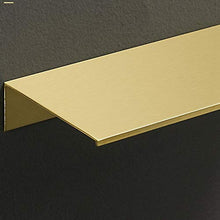 Huante - Mensola da doccia in ottone spazzolato, per bagno, colore: Oro