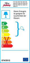 Jokey Armadietto a specchio Angy con ripiano e illuminazione a LED, larghezza 59 cm, in plastica, colore bianco