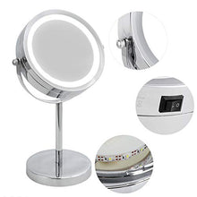 Specchio da trucco, specchio cosmetico per trucco illuminato a LED