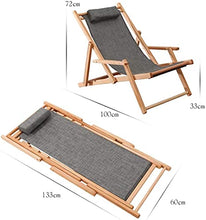 LLSS Sedie a Sdraio Classiche Tradizionali con braccioli Struttura in Legno massello, lettini Prendisole, Sdraio Pieghevoli reclinabili da Giardino