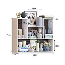 RCLD Una partizione Mobili in Legno Storage Box Multi-comparto di Parete Stand Stile Moderno Design Elegante Lunghezza x Larghezza Altezza Cm Spazio Attraente