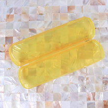 zaizai Portaspazzolino da Viaggio Portatile per Dentifricio (Arancione)