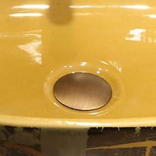Lavabo Ovale da Bagno Retro Creative Jingdezhen Ceramic Hotel Lavabo antispruzzo Lavabi
