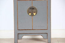 Yajutang Comò cinese in legno massiccio, colore: grigio