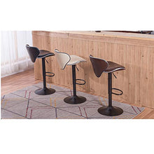 XXT - Sedia da bar, sedia da bar, sgabello da casa, sgabello da bar, bancone multicolore e marrone (colore: argento)
