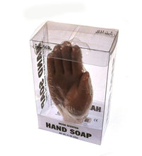 Sapone per le mani nella forma di una mano