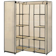 mewmewcat Armadio Angolare Crema 130x87x169 cm