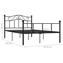 SKM Giroletto Nero in Metallo 120x200 cm (15.9kg)
