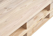 Tavolo da salotto con pallet nuovi, tavolo vintage, rustico