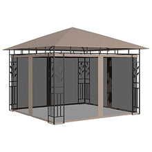 vidaXL Gazebo con Zanzariera 6x3x2,73 m Antracite