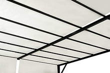 Garden Point Pergola per Terrazza Santorini | 400 x 400 cm | Ideale con mobili da Giardino e Jacuzzi | Montaggio Facile | Crema