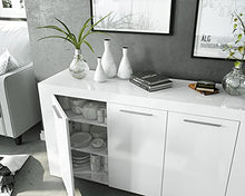 Habitdesign Corinto B05 Buffet, Legno ingegnerizzato, 144 x 42 x 80 cm