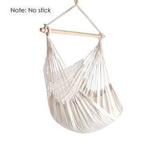 DULUMN - Amaca da giardino, per dondolo, portatile, da viaggio, in tessuto, colore: Bianco