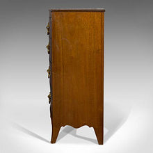 Cassettiera Antica Fiocco Antichi, Inglese, Mogano, Tallboy, Victorian, 1870