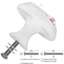 Maniglie per cassetti Manopole per cassetti Manopole rotonde Confezione da 4 per armadietto, cassetti, cassettiere, cassettiere ecc - Flamingos AnchSteering Wheel