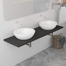 Mobili da Bagno Grigi 160x40x16,3 cm