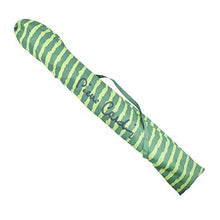 Pierre Cardin, Verde, Linea Haiti, Ombrellone Spiaggia Taormina, Raggi in Paragon, palo Acciaio, Cotone, 200 cm
