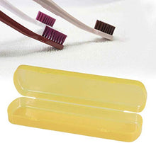 zaizai Portaspazzolino da Viaggio Portatile per Dentifricio (Arancione)