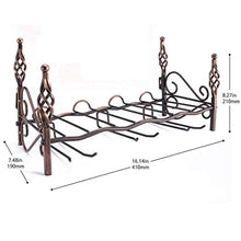 1yess Moderno Retro Style Box Wine Rack Peaceip Iron Ristorante Tenture Hotel Bar Decorazione a Forma di Ventilatore Decorazione Decorazione Saving Space 8bayfa