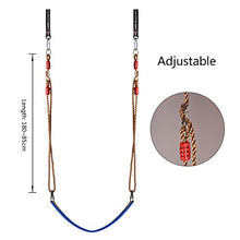 Take Fan - 2 cinghie per dondolo da appendere, corde regolabili da 1,8 m, corde resistenti, perfette per dondolo