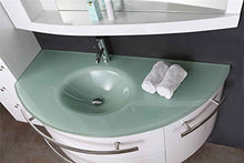 Simba Srl ARREDO Bagno Mobile Bagno Bianco Un LAVANDINO + Specchio + Colonna SOSPESO MOD. Ambassador New