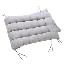 Cuscino Poltrona Sdraio Relax Cuscino Imbottito per Sedia a Sdraio Cuscino Panca 153x53x7cm (Grigio)