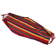 Cuasting - Amaca in tela, 190 cm x 80 cm, resistente, confortevole e resistente, 120 kg, colore: Rosso