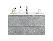 Mobili da bagno Angela 90cm Grigio - armadio mobiletto lavabo Mobili Armadietto