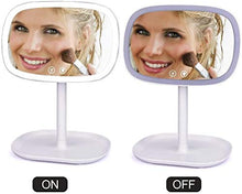 Specchio Specchi per Il Trucco 360 Rotating Desktop Mirror Screen Touch Screen Professionale Vanity Beauty Regolabile